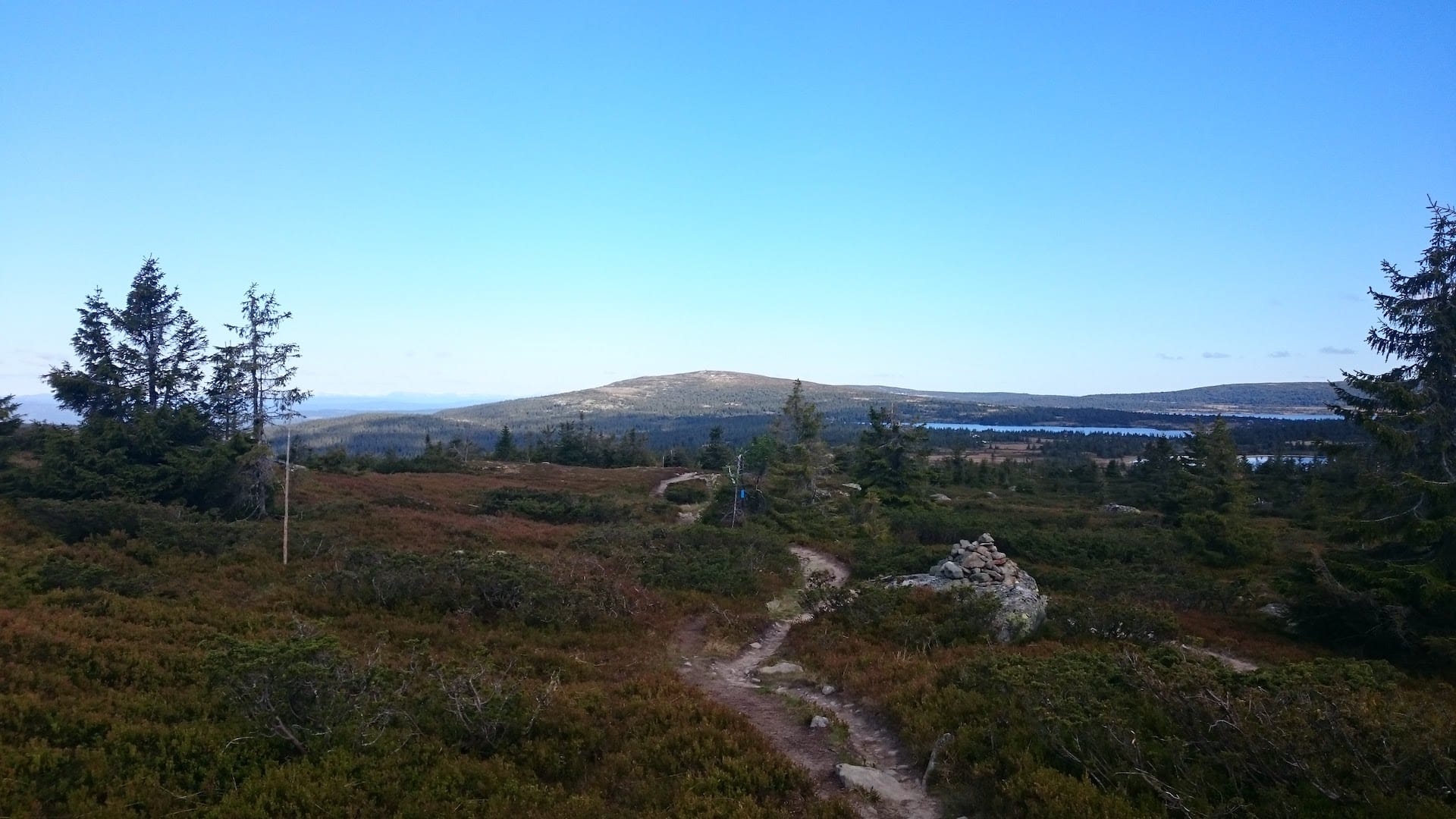 Utsikt mot Nevelfjell